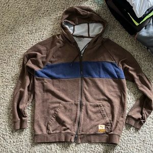 Mens Puma zip up hoodie